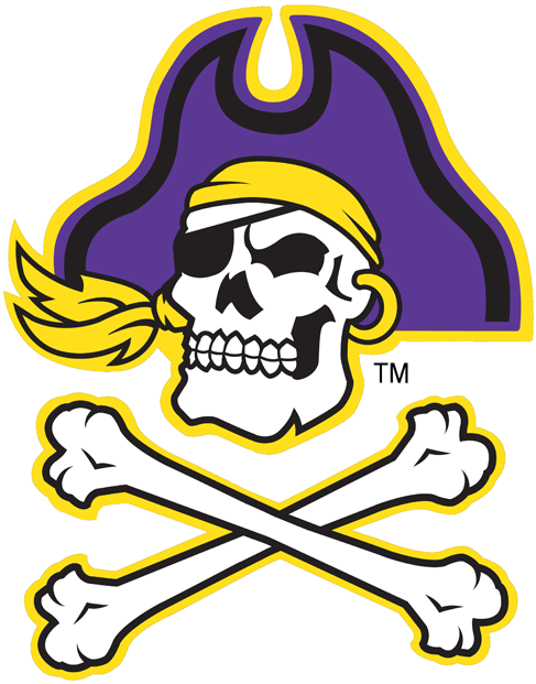 East Carolina Pirates 1999-2013 Alternate Logo vinyl decal